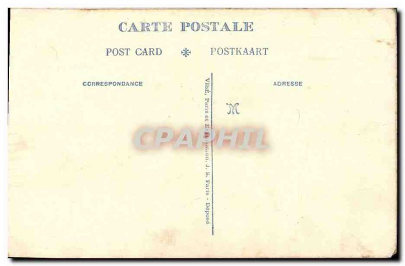 Old Postcard Fancy Toil?e