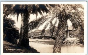 RPPC  HALEIWA, OAHU Hawaii  HI   HALEIWA HOTEL  ca 1930s-40   Photo Postcard