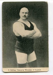 3047179 WRESTLING Famous wrestler P.Belling Vintage