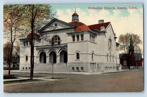 Austin Minnesota Postcard Methodist Church Chapel Exterior c1910 Vintage Antique