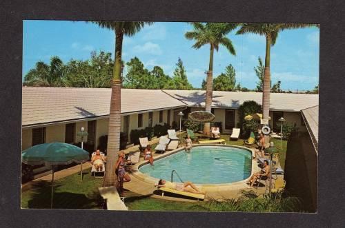 FL Stewart Motel Pool NAPLES ON THE GULF FLORIDA PC