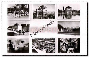 Postcard Modern Marrakech Morocco land of contrasts