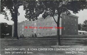 IA, Iowa City, Iowa, RPPC, Parklawn Apts, Center For Continuation Study, Photo