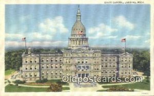 Lansing, Michigan, MI State Capital USA Unused 