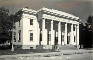 1940s RPPC Postcard; US Post Office, Franklin LA St. Mary Parish Unposted