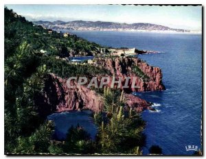 Postcard Modern Reflections of the French Riviera The Rocks of the galley on ...