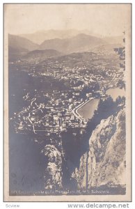 RP, Vista Dalla Funicolare M. Te S. Salvatore, LUGANO, Switzerland, 1920-1940s