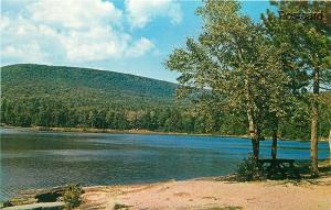 NY, Catskill Mountains, New York, Public Campsite at North Lake, Griffin Paper