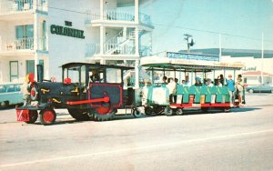 Vintage Postcard Unique Mode Of Transportation The Colonial Cape May New Jersey