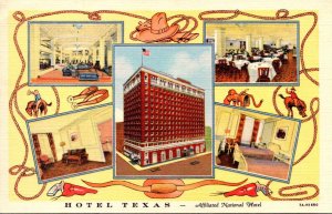 Texas Fort Worth Hotel Texas Curteich