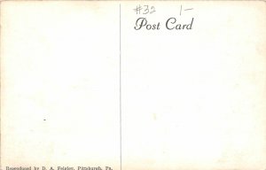 F94/ Pittsburgh Pennsylvania RPPC Postcard c40s University Foster Memorial