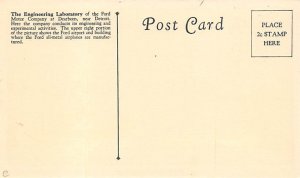 Ford Motor Company Dearborn, Michigan, USA Postcard
