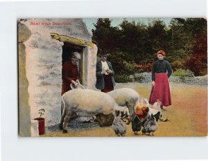 Postcard Real Irish Beauties Ireland