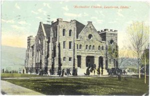 Methodist Church in Lewiston, Idaho, ID, 1911 Divided Back