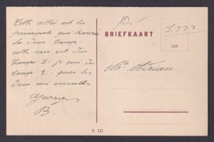 Vintage Postcard Belgium Main Path Camp Zeist WWI