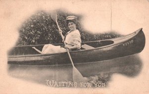 Woman in Canoe