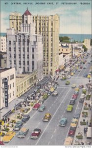 Florida St Petersburg Central Avenue Looking East