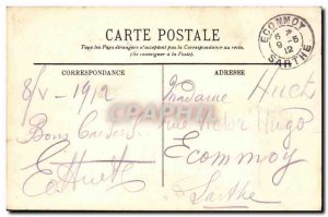 Old Postcard The Rocks Rotheneuf Sculptes