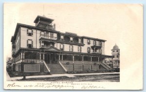 OCEAN CITY, New Jersey NJ ~ HOTEL STRAND ~ C.F. Wilmer 1906 UDB Postcard