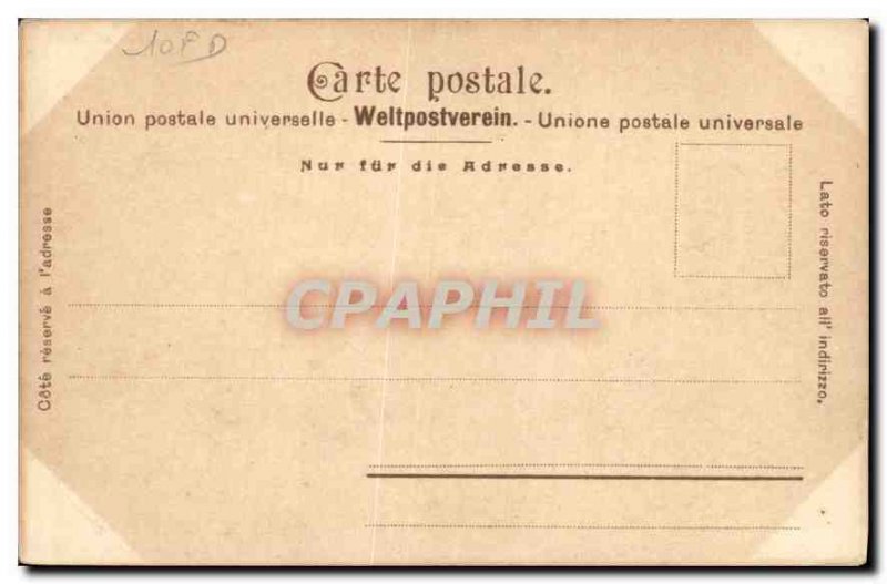 Old Postcard Firenze Madonna della Seggiola