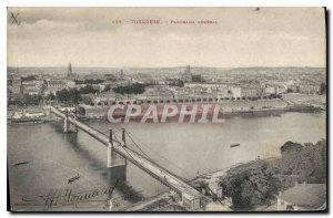 Old Postcard Toulouse general overview