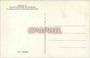 Old Postcard Octopus National Committee for Children