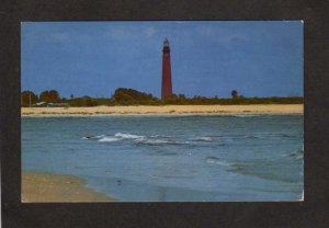 FL Lighthouse Light House Ponce Inlet New Smyrna Beach Florida Postcard