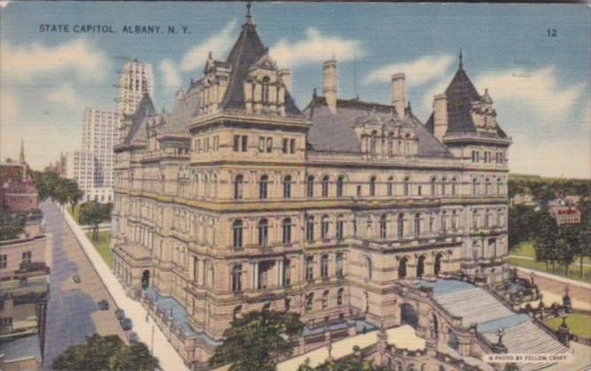 State Capitol Building Albany New York 1942