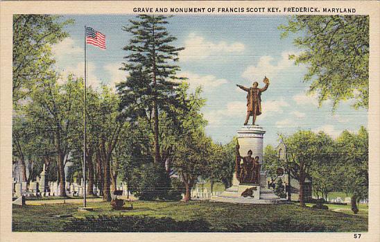 Francis Scott Key Grave and MonumentFrederick Maryland