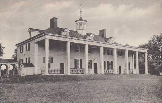 Virginia Mount Vernon Home Of George Washington Albertype