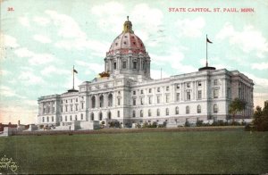 Minnesota St Paul State Capitol Building 1909