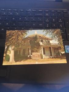 Vtg Postcard: Eisenhower Home, Abilene Kansas