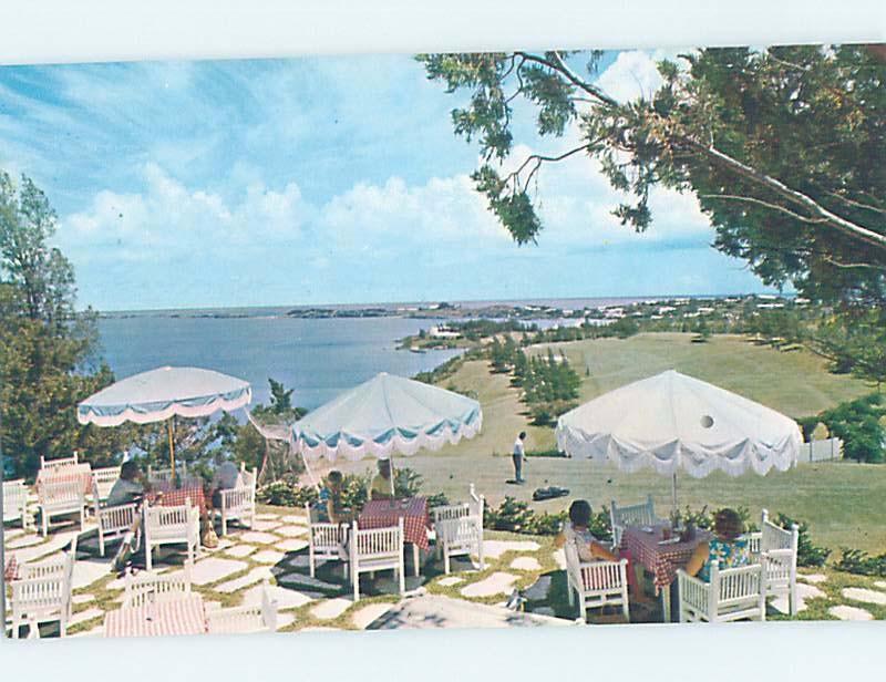 Damaged By Punch Hole Pre-1980 GOLF CLUB Castle Harbor - Hamilton Bermuda F6465