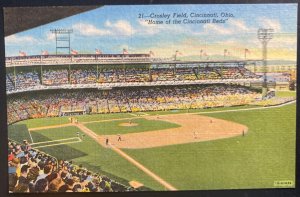 Mint USA Color Picture Postcard Crosley Field Cincinnati OH 