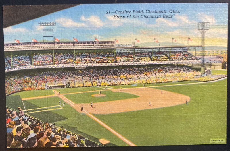 Mint USA Color Picture Postcard Crosley Field Cincinnati OH 