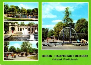 Germany Berlin Hauptstadt Der DDR Volkspark Frierichshain Multi View