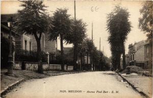 CPA MEUDON Avenue Paul Bert (600368)