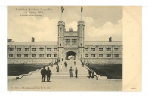 MO - St Louis. 1904 Louisiana Purchase Exposition, Administration Building