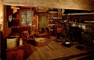 Canada Ontario Doon Pioneer Village Near Kitchener Replica Of Kitchen 1820