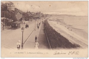 LE HAVRE, Seine Maritime, France, PU-1912; Le Boulevard Maritime
