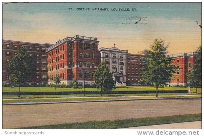 Hospital St Joseph's Infirmary Louisville Kentucky 1950