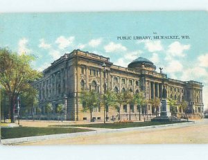 Divided Back LIBRARY SCENE Milwaukee Wisconsin WI hs2737