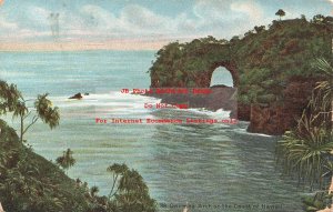 HI, Onomea, Hawaii, Onomea Arch, Island Curio Pub No 88