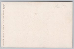 Postcard Palmetto Vale Bermuda Stone Path Trees House Art