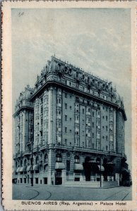 Argentina Buenos Aires Palace Hotel Vintage Postcard C051