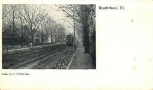 Canal St. - Brattleboro, Vermont VT Postcard
