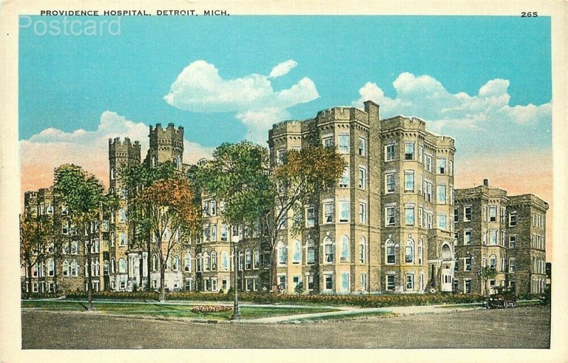 MI, Detroit, Michigan, Providence Hotel, Tichnor No. 115001