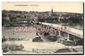 Postcard Old Saint Cloud Vue Generale