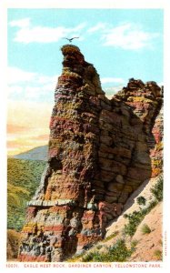 Yellowstone National Park, J.E. Haynes , Eagle Nest Rock