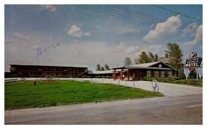 Postcard MOTEL SCENE Smith Center Kansas KS AR1759